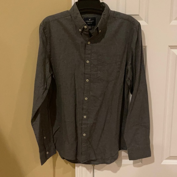 American Eagle outfitters seriously soft long sleeve button down dress shirt - Picture 1 of 6